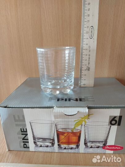 Стаканы, рюмки, фужеры набор 18 штук