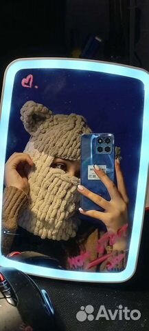 Шапка балаклава с ушками