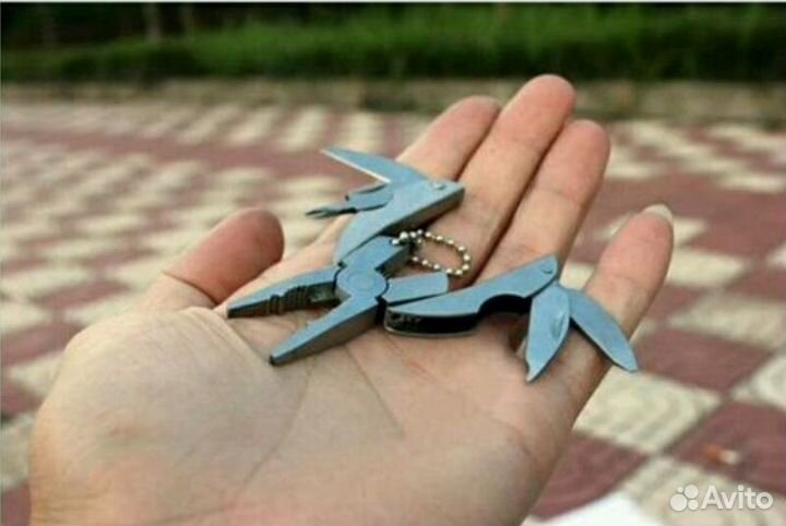 Мультитул брелок. 6 в 1