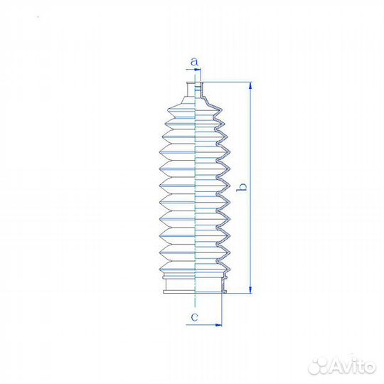 Пыльник рулевой рейки Suzuki Swift