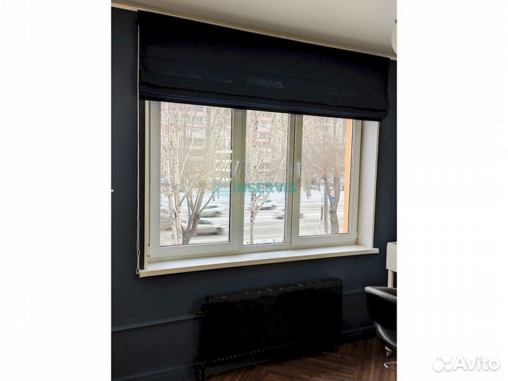 Горизонтальные жалюзи в проём