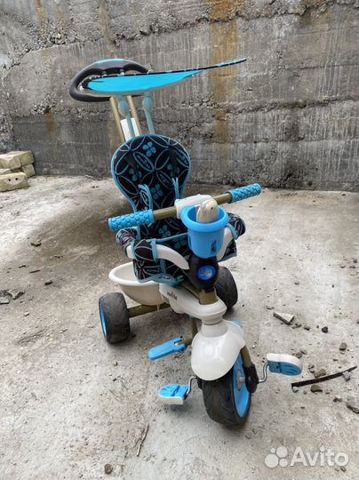 Детский трехколесный велосипед smart