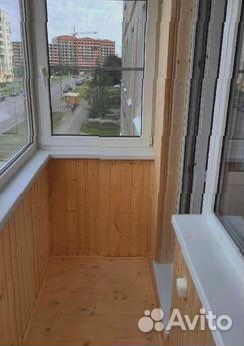 Обшивка балкона вагонкой