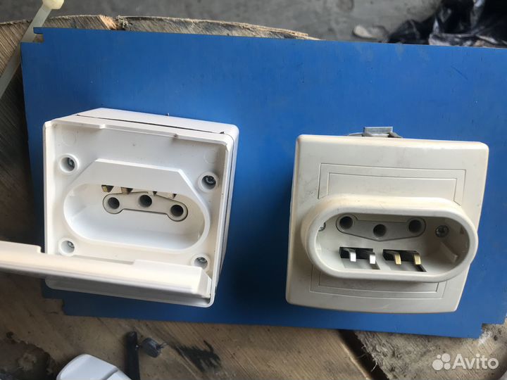 Розетки, Вилки, Тройник