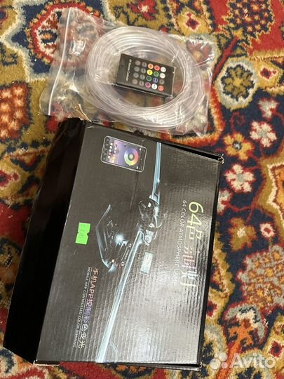 Контурная подсветка салона