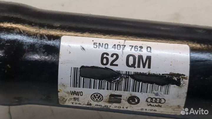 Полуось Volkswagen Tiguan, 2012