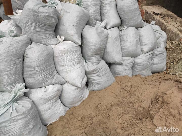 Земля чернозем в мешках