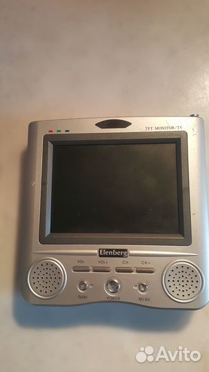 Elenberg tv500 портативный тв для авто и дачи