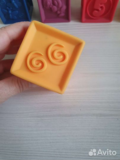 Кубики мягкие 10 шт