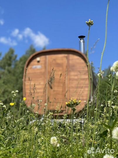 Аренда баня бочка на колесах