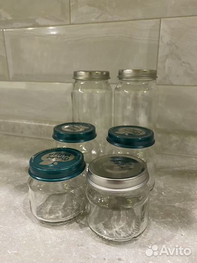 Баночки от детского питания 80, 100, 250 мл