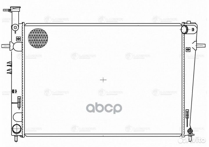 Радиатор охл. для а/м Hyundai Tucson/Kia Sporta