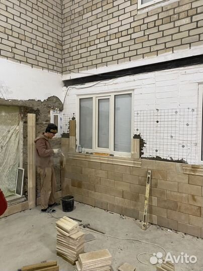 Облицовка фасадов дома