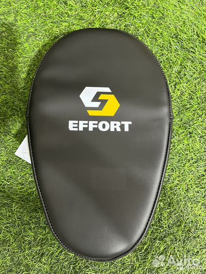 Лапа боксерская E 602-2, кожзам, черный