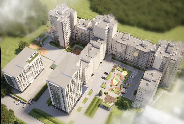 1-к. квартира, 40,2 м², 9/9 эт.