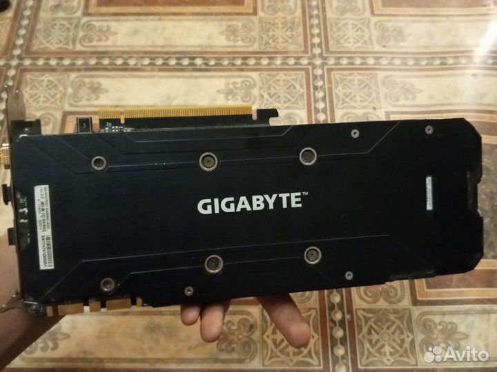 Видеокарта gtx 1070 gigabyte