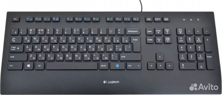 Клавиатура Logitech K280e black, USB, новая в упак