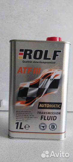 Масло трансмисионное ATF3 rolf 1Л