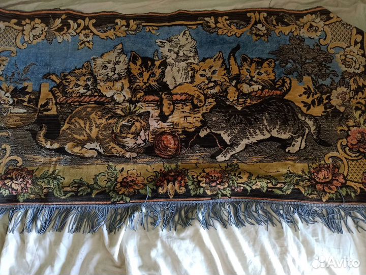 Коврик на стену ретро старинный