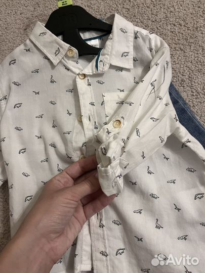 Джинсы и рубашка