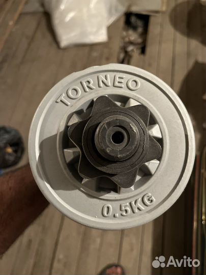 Гантель в сборе