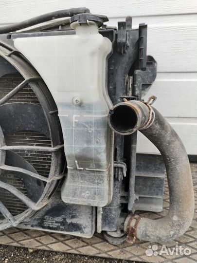 Кассета радиаторов солярис 2 рио 4 АКПП