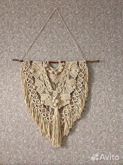 Настенное панно макраме