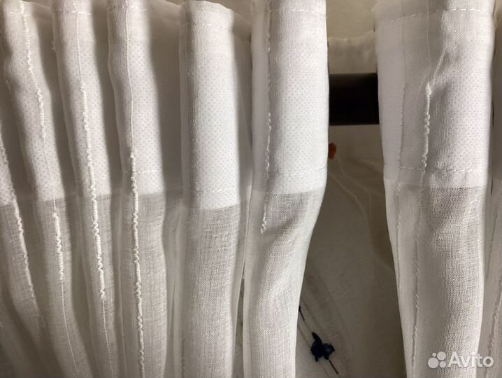 Красивая полупрозрачная штора