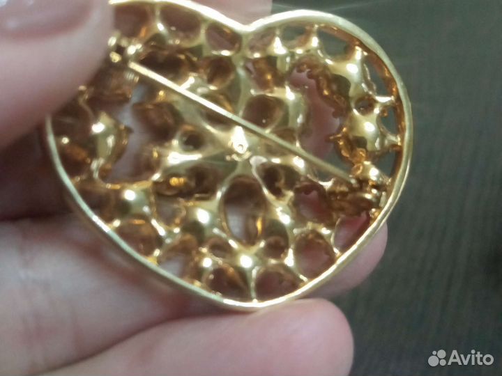 Винтажная брошь США