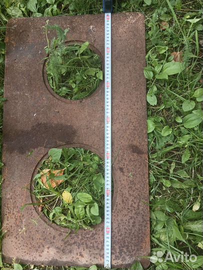 Плита чугунная для печи бу