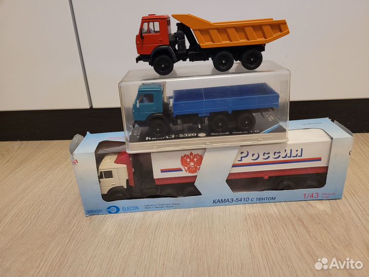 Модели Камазов