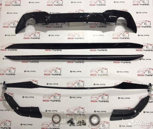 Комплект M-Performance BMW 3 G20 черный глянец