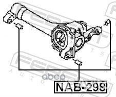 NAB-298 сайлентблок подушки дифференциала Infi