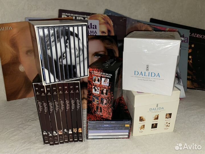 Dalida редкая коллекция CD, DVD, книги