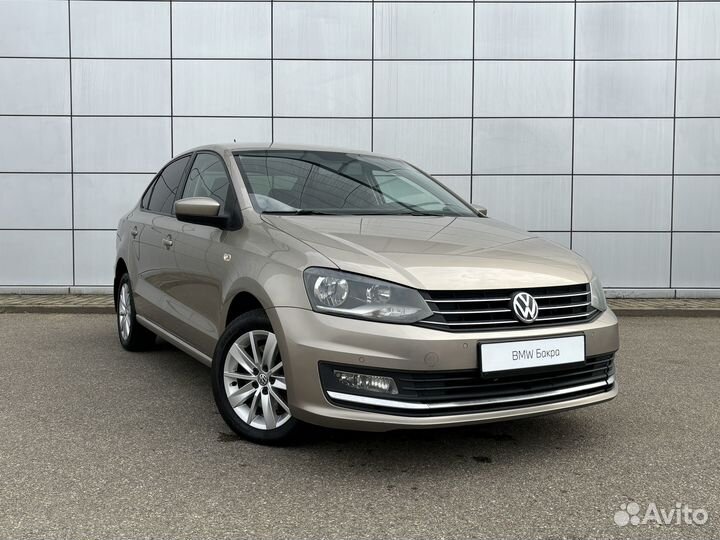 Volkswagen Polo 1.4 AMT, 2017, 127 000 км