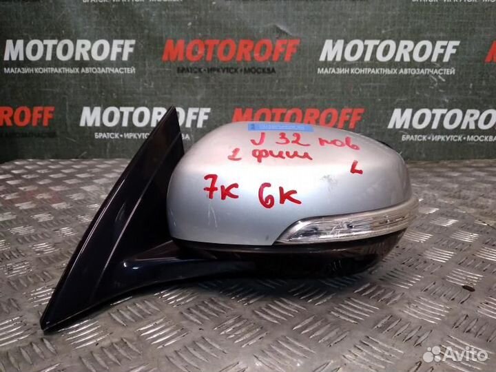 Зеркало левое Ниссан Тиана J32 повторитель+ А47