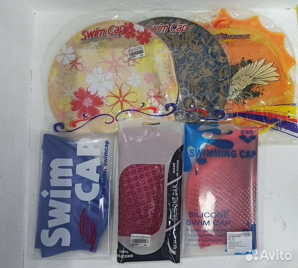 Новые шапочки для плавания