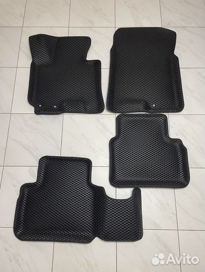 Коврики эва ева eva с бортами на Киа Спортедж 3