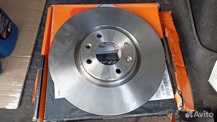 Диск тормозной передний citroen c4