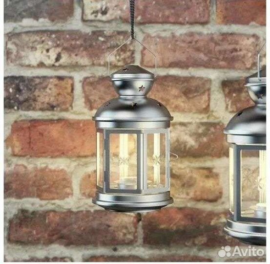 Фонарь для греющей свечи Альмхульт Икеа