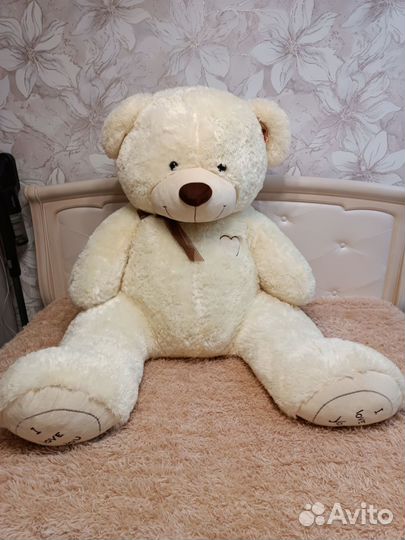 Большая мягкая игрушка медведь
