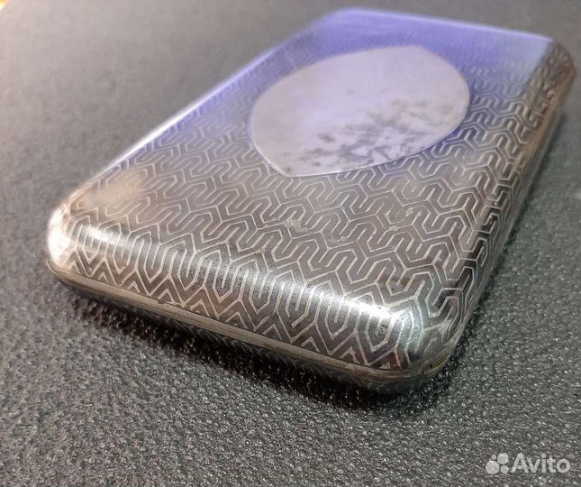 Старинный портсигар-серебро-84 проба