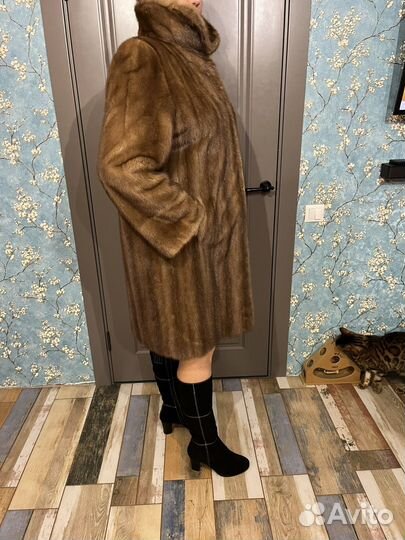 Шуба норковая 48 50 длинная