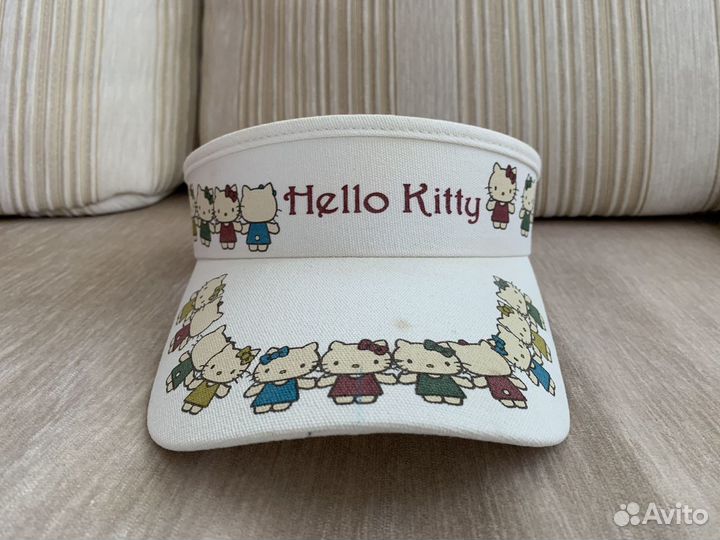 Детский козырёк от солнца Hello Kitty