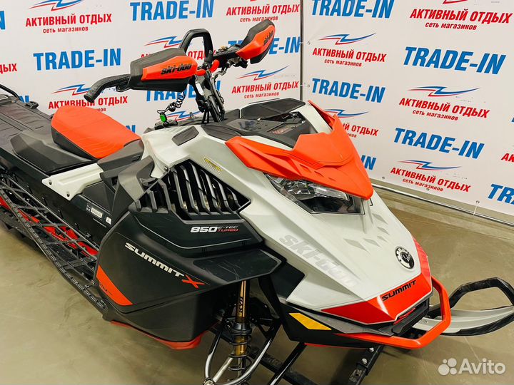 Снегоход Summit X Expert 154 turbo 850 E-TEC