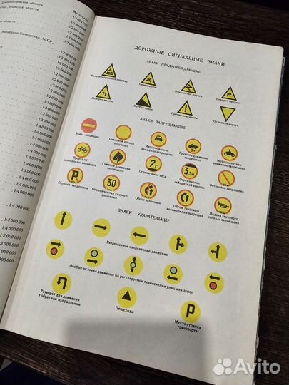 Атлас автомобильных дорог СССР 1960