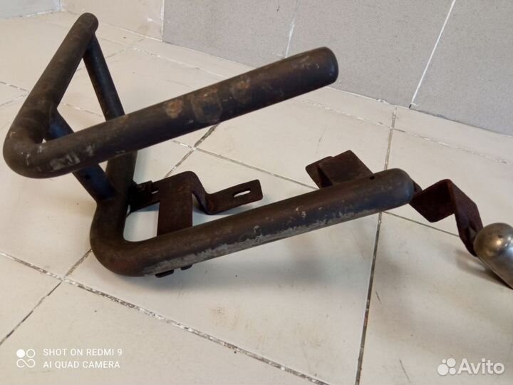 Защита боковая заднего бампера Mercedes Benz w463