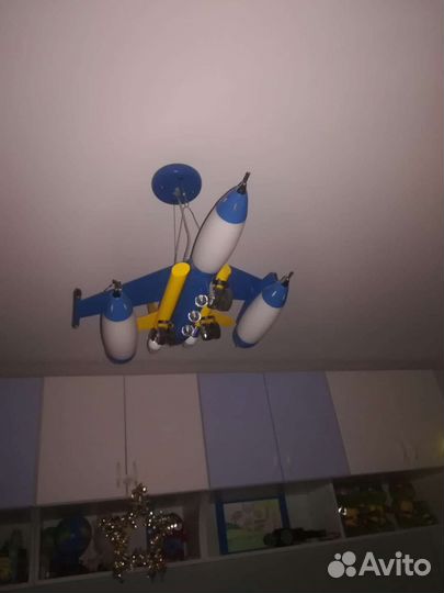 Светильник детский Самолёт