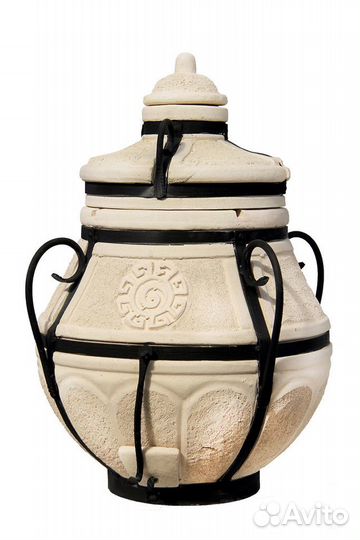 Тандыр с откидной крышкой