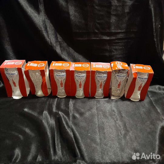 Олимпийские бокалы новые Сочи 2014